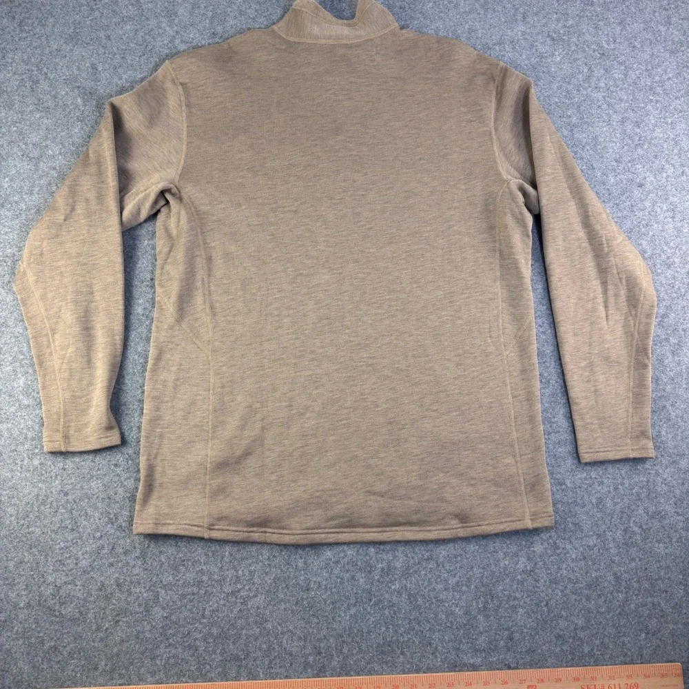 Massif Flamestretch Pullover Mens XL Tan Flame Resistant 1/4 Zip MSRT00005 AFDTB